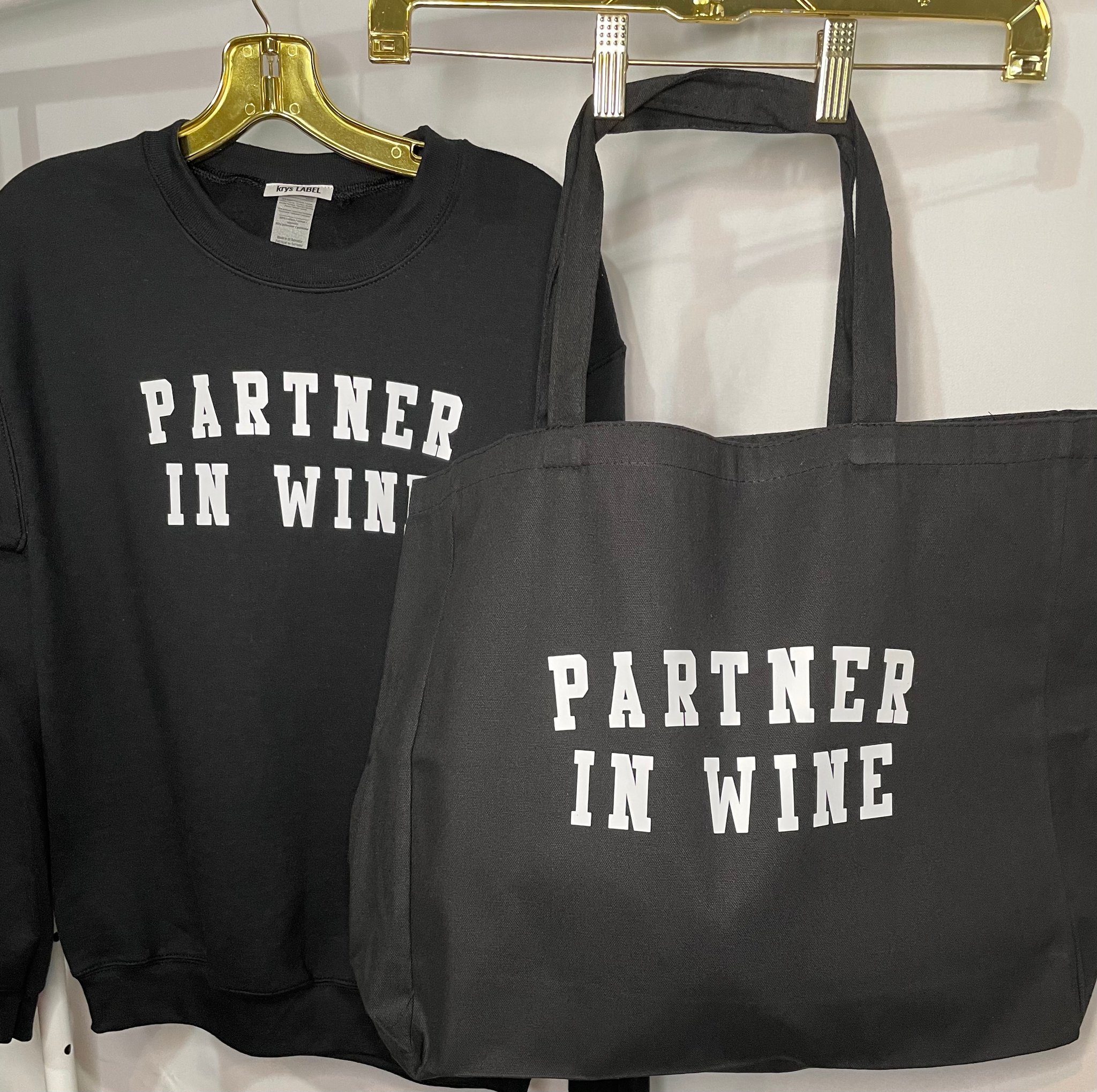 Partner In Wine Unisex Crew Sweater or Hoodie